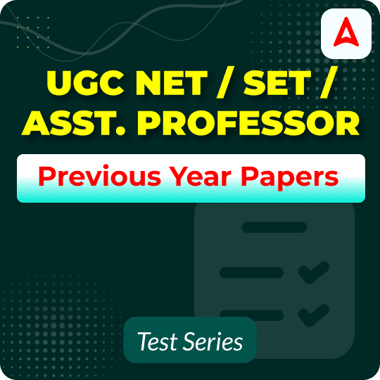 UGC NET/SET/Assistant professor Previous Year Papers Mock Test