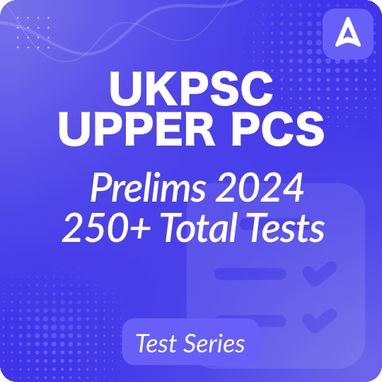UKPSC Upper PCS 2024 Mock Test Series