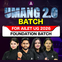 AILET UG 2026 -  UMANG 2.0 BATCH | Online Coaching For AILET UG Exam by Adda247 (As Per Latest Syllabus)