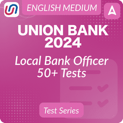 Union Bank Local Bank Officer 2024 Test Series in English by Adda247 Telugu