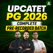 UPCATET PG 2026 Complete Pre-Recorded Batch By Adda247
