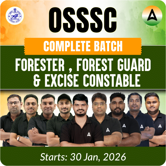 Forester, Forest Guard & Excise Constable Complete Foundation Batch | Online Live Classes By Adda247