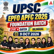 UPSC EPFO APFC 2026 | Foundation Batch | Online Live Classes by Adda 247