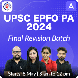 UPSC EPFO PA- Personal Assistant Online Coaching Revision Live Batch based on Latest Exam Pattern by Adda247 IAS