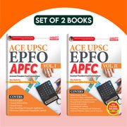 UPSC EPFO EO/AO/APFC(Enforcement / Accounts Officers & Assistant Provident Fund Commissioner) Exam Guide Vol 1 & 2 Combo (English Printed Edition) By Adda247