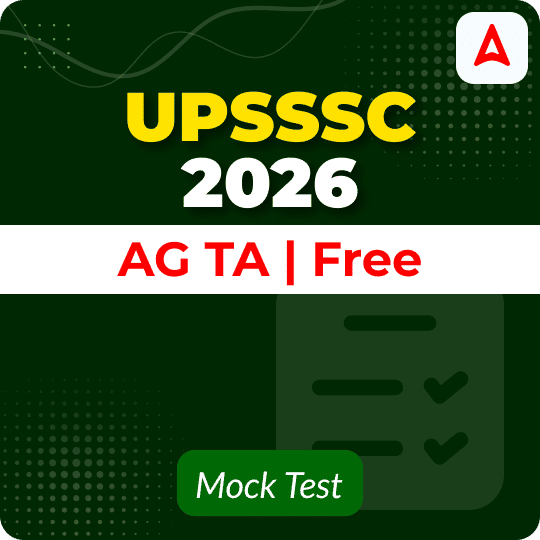 UPSSSC AGTA 2026 Free Mock Tests
