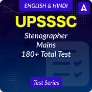 UPSSSC Stenographer Mains Mock Test