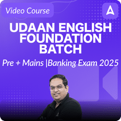 Udaan English Foundation Batch | Pre + Mains |Banking Exam 2025 | Video Course By Adda247