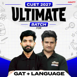 Ultimate CUET GAT+Language 2027 Batch (Live Classes)