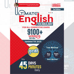 Ultimate English Vocabulary Book (English Printed Edition) by Adda247