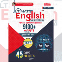 Ultimate English Vocabulary Book (English Printed Edition) by Adda247