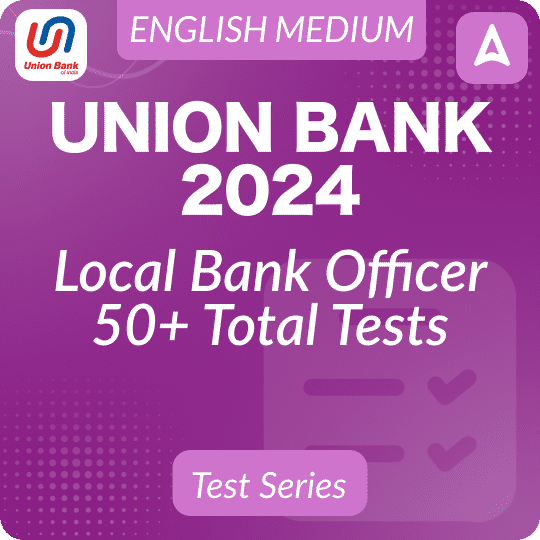 Union Bank Local Bank Officer 2024 Mock Test Series