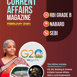 Monthly (February 2024) E-Magazine for RBI Grade B, NABARD, SEBI Exams by Adda247