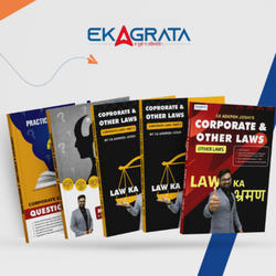 CA Intermediate Corporate and Other Law Combo Books By CA Adarsh Joshi