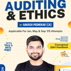 CA Intermediate Auditing & Ethics and Book By CA Aakash Pednekar