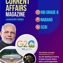 Monthly (January 2024) E-Magazine for RBI Grade B, NABARD, SEBI Exams by Adda247