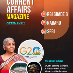 Monthly (April 2024) E-Magazine for RBI Grade B, NABARD, SEBI Exams by Adda247