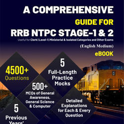 A Comprehensive Guide for RRB NTPC, Group D, ALP & Others Exams 2024 English Edition eBook (NTPC Special) By Malayalam