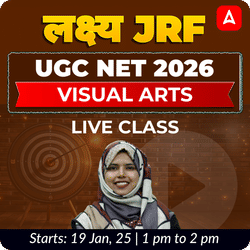 लक्ष्य JRF | UGC NET 2026 VISUAL ARTS | ONLINE LIVE CLASSES BY ADDA 247