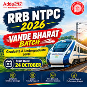 RRB NTPC 2026 | Vande Bharat Batch | Graduate & Undergraduate Level | Online Live Classes by Adda 247