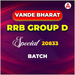Vande Bharat RRB Group D Special 20833 Batch | Online Live Classes by Adda 247