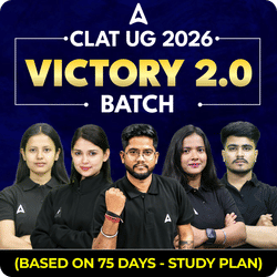 CLAT UG 2026 – VICTORY 2.0 BATCH (Based on 75 Days - Study Plan) | Complete Live Classes by ADDA247