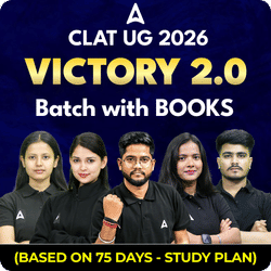 CLAT UG 2026 – VICTORY 2.0 BATCH (Based on 75 Days - Study Plan) WITH BOOKS | Complete Live Classes by ADDA247