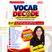 Vocab Decode Book | 10,000+ Words | English & Hindi Explanations| Complete Vocabulary Guide for Competitive Exams (English Printed Edition) by Adda247