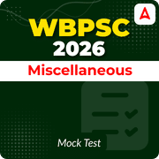 WBPSC Miscellaneous 2026 Mock Test