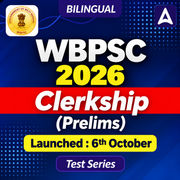 WBPSC Clerkship 2026 Mock Test