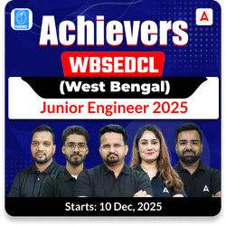 Achievers Batch : WBSEDCL (West Bengal) Junior Engineer Exam 2025 | Complete Batch | Online Live Classes by Adda 247