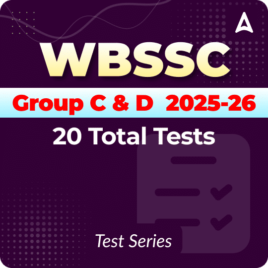 WBSSC Group C & D Mock Test 2025-26