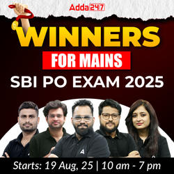 WINNERS for Main | SBI PO Exam 2025 | Online Live Classes by Adda 247