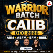 Warrior Batch – DEC 2026 l ABM+ABFM+BFM+BRBL l English | Online Live Classes by Adda 247