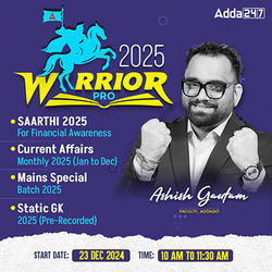 Warrior Pro Batch for Financial Awareness, Current Affairs and Static GK For 2025 | Online Live Classes by Adda 247