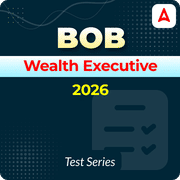 BOB Wealth Executive 2026 Mock Test series