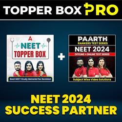 NEET Topper Box Pro  ( Latest 11 Years PYQs, Handbooks Combo Set, Flashcards Combo Set ) with PAARTH Test Series | NEET 2024 | Printed Books Kit by Adda 247