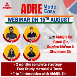 Webinar - ADRE Made Easy With Abhijit Sir | Online Live Classes by Adda 247