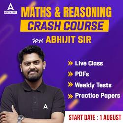 Maths & Reasoning Crash Course with Abhijit Sir | Online Live Classes by Adda 247