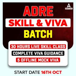 ADRE Skill Test & Viva Oct 2024 Batch | Online Live Classes by Adda 247