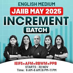 INCREMENT PRO BATCH | ABM+BFM+ABFM+BRBL | CAIIB JUNE 2025 | English Medium | Online Live Classes by Adda 247