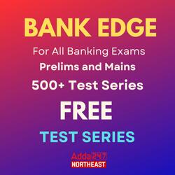 Bank Edge 500+ Test Series for all Bank Exams By Adda 247