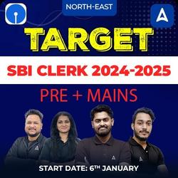 TARGET SBI CLERK 2024-2025 Pre+Mains | Online Live Classes by Adda 247