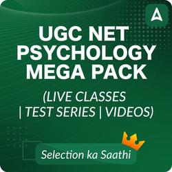 UGC NET PSYCHOLOGY MEGA PACK (LIVE CLASSES | TEST SERIES | VIDEOS) BY ADDA 247