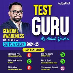 Test Guru for SBI PO & Clerk 2024-25