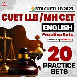 CUET PG LLB / MH CET English Practice Sets | eBooks By Adda247