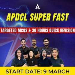 Assam APDCL Revision Batch March 2025 | Online Live Classes by Adda 247