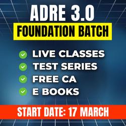 ADRE 3.0 Foundation Batch 4 | Online Live Classes by Adda 247