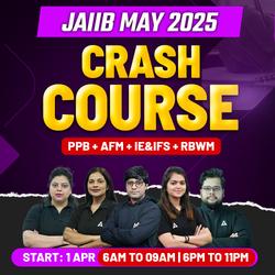 Crash Course | JAIIB MAY 2025 | PPB + AFM + IEIFS + RBWM | Bilingual | Online Live Classes by Adda 247