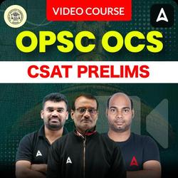 OPSC OCS | CSAT PRELIMS |  Video Course by Adda247